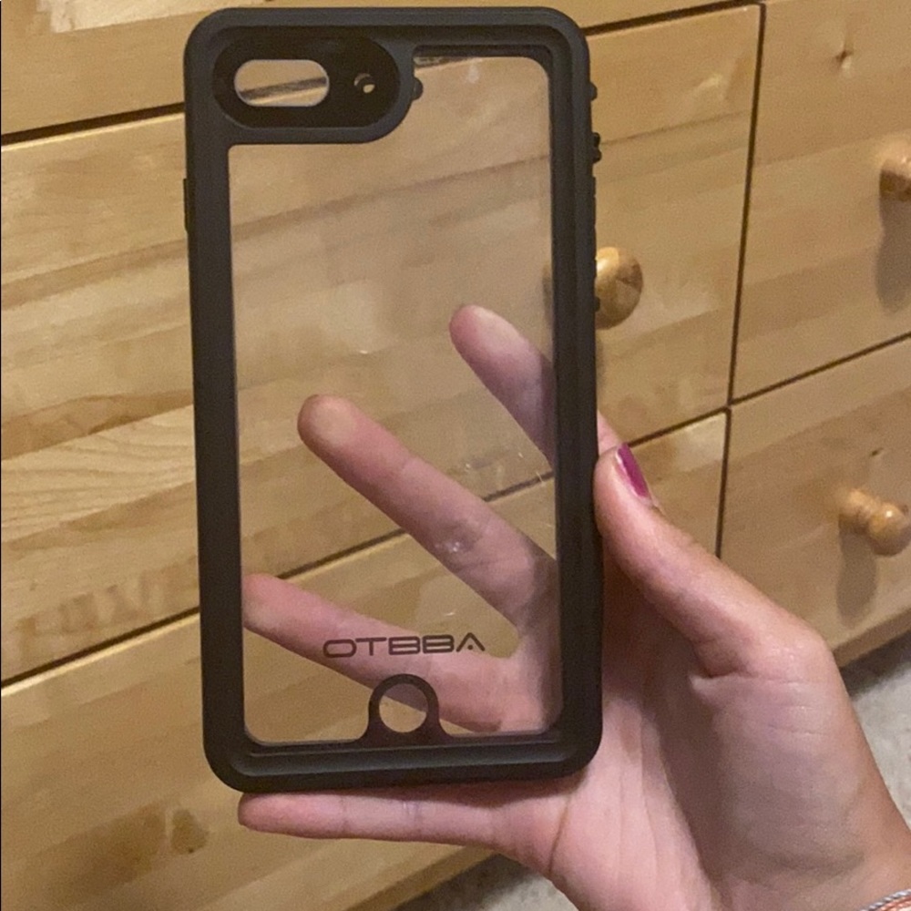 Otbba waterproof iphone 6+, 7+, 8+ case